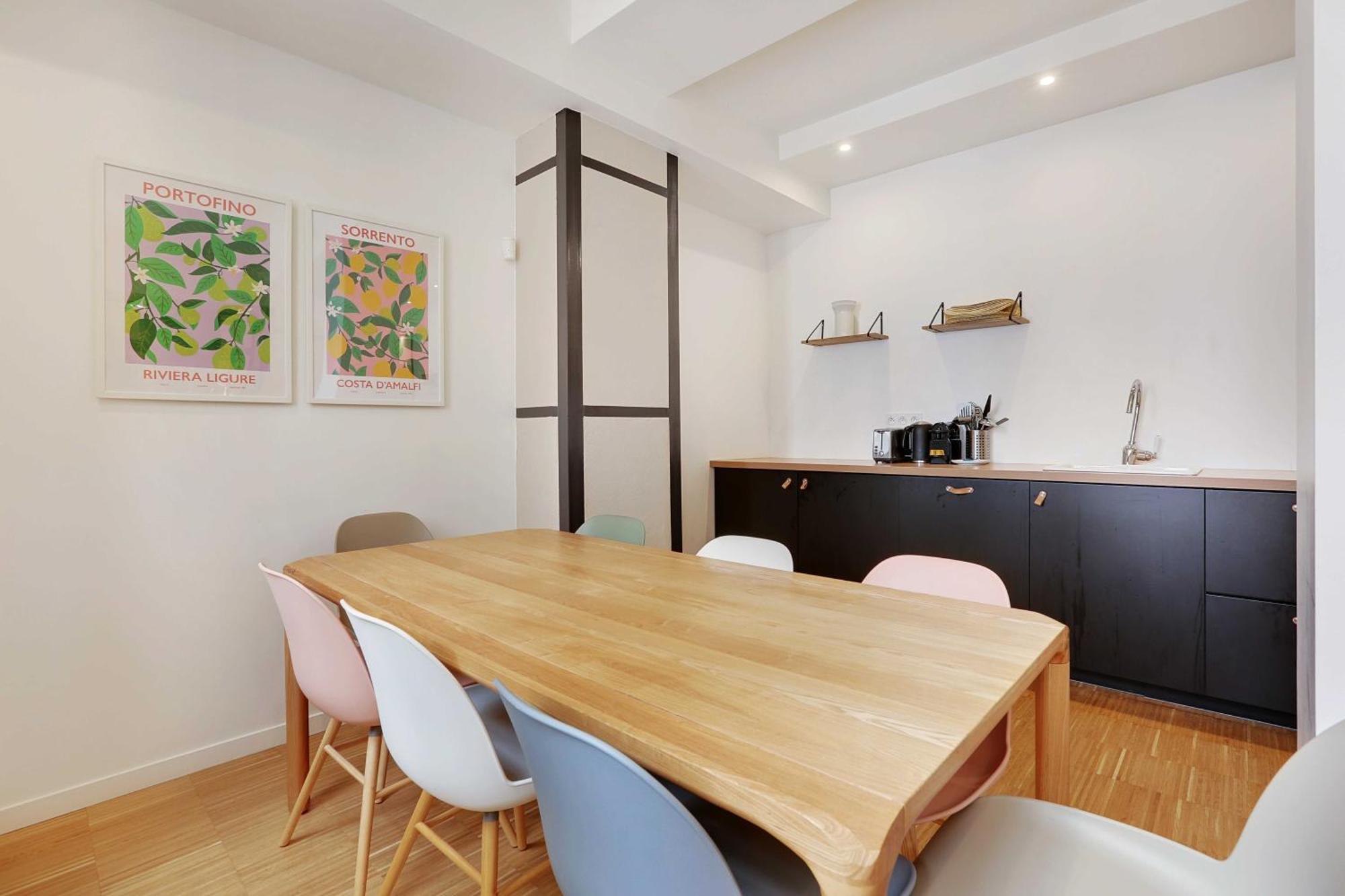 Spacious - 4br-10p Montmartre Appartamento